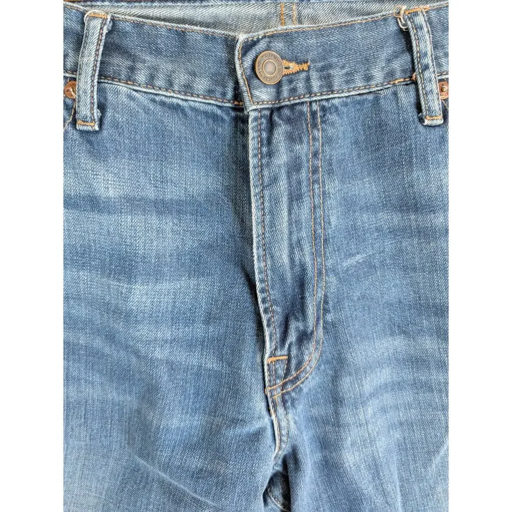 Lucky Brand 363 Straight Jeans Mens 38x24 Denim Medium Wash 5 Pocket